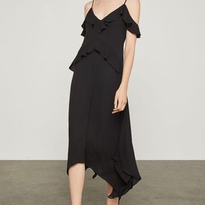 BCBGMAXAZRIA Lissa Asymmetrical Slip Dress
